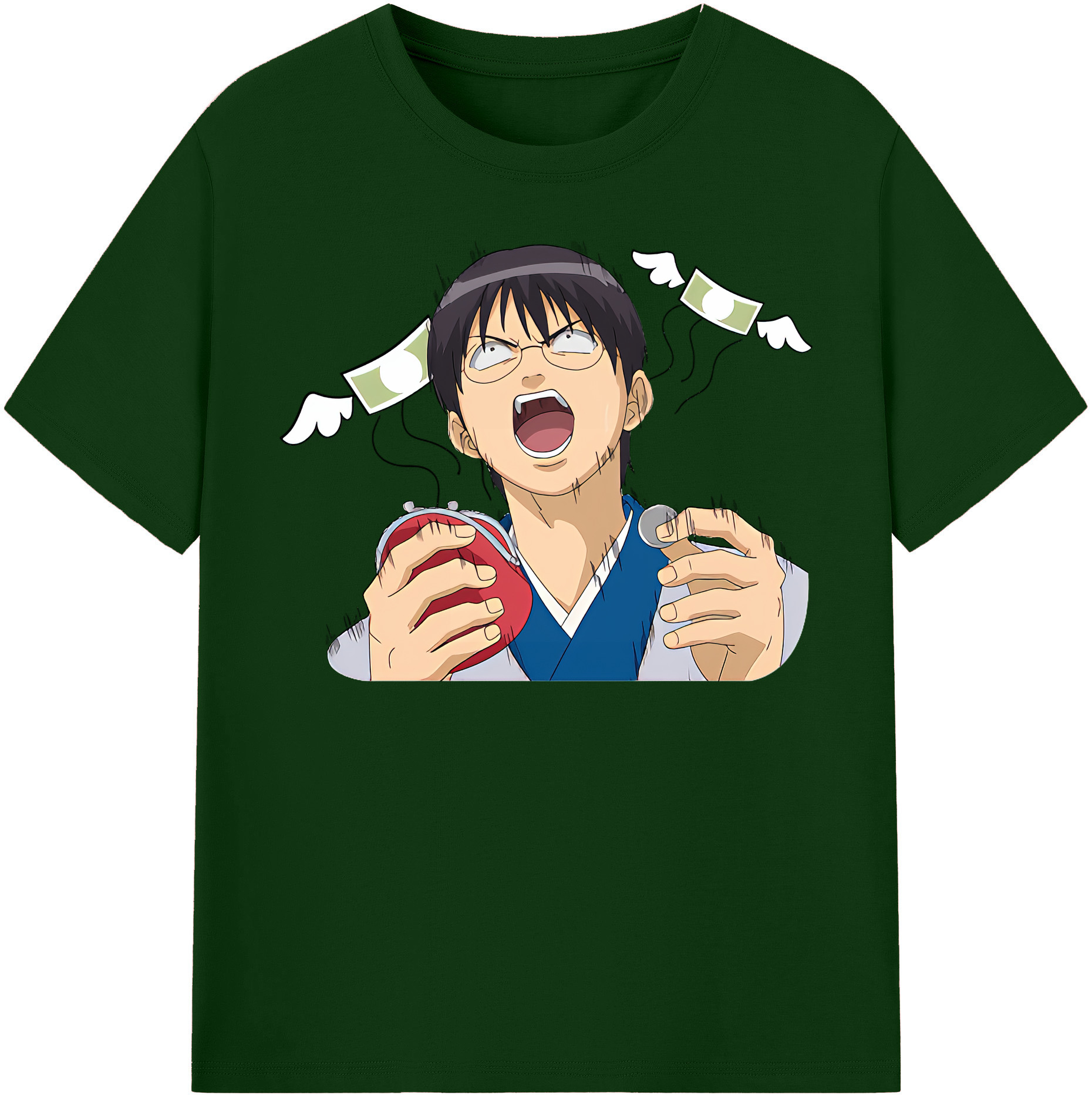 （画像用） ぎんたま 坂田銀時（さかたぎんとき） 神楽 志村新八（しむら しんぱち） GINTAMA Sakata Gintoki Kagura Shimura Shinpachi 綿100％半袖Tシャツ（フロントプリント）